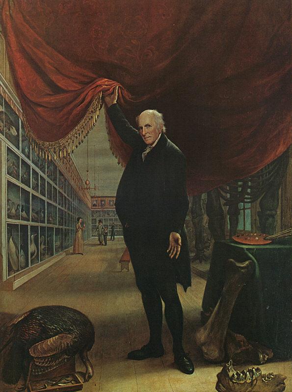 Charles Wilson Peale The Artist in his Museum France oil painting art